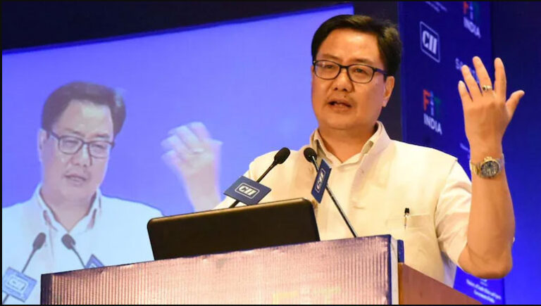 India is of the size of continent, should finish in top 5 at Olympics: Kiren Rijiju